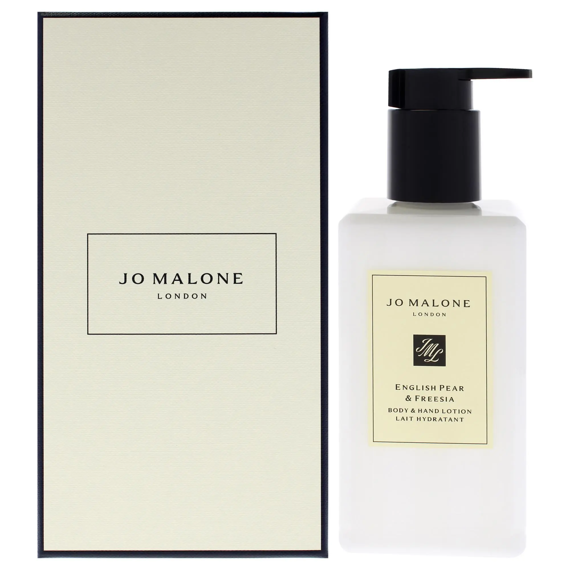 Jo Malone English Pear and Freesia Unisex Body & Hand Lotion - 8.5 oz, Daily Care Moisturizer with Scented Fragrance (Beauty & Personal Care Fragrance), 8.5 Fl Oz