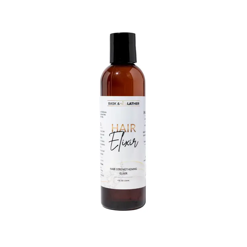 Hair Elixir  Jamaican Black Castor Oil - Retains Length, Prevents Breakage, and Reduces Split Ends heat protectant treatment hair growth serum