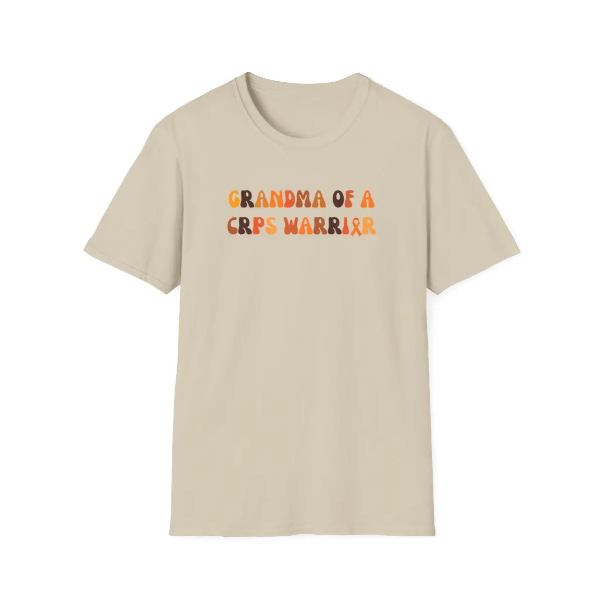 Grandma of CRPS shirt awareness shirt chronic pain shirt chronic illness tee gift for CRPS warrior invisible illness tee pain day flare day Casual Classic Soft Cotton Top Unisex T-Shirt