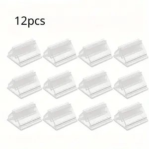 Clear Plastic Game Card Holders - Perfect for Board Games, Business Cards, Price Tags, Labels, Menus, and Party Favors