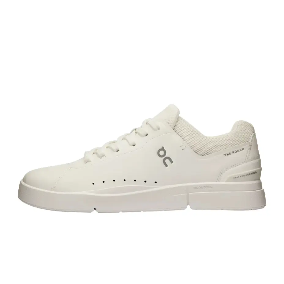 ON The Roger Advantage 'All White' Trail Running Sneakers, Breathable Running Shoes for Sports & Outdoor Activities