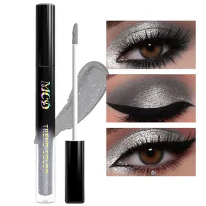 Long Lasting Glitter Liquid Eyeshadow, 1 Count Smooth Matte Finish Eyeshadow Stick, Multi-use for Sparkle Eyebrow, Eyeliner, Neutral Nude Hightlighter Comestics, Glitter Shimmer Eyeshadow