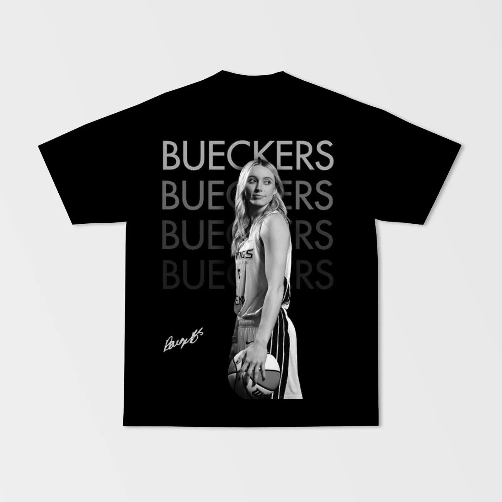 Paige Bueckers Vintage Basketball Graphic Tee Unisex
