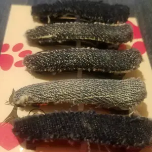 Raw Edge Denim "Press-Her" Clips