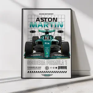 McLaren F1 Poster Print, Car Blueprint Wall Art, Automotive Garage Decor Gift ( Unframed - Print Only )