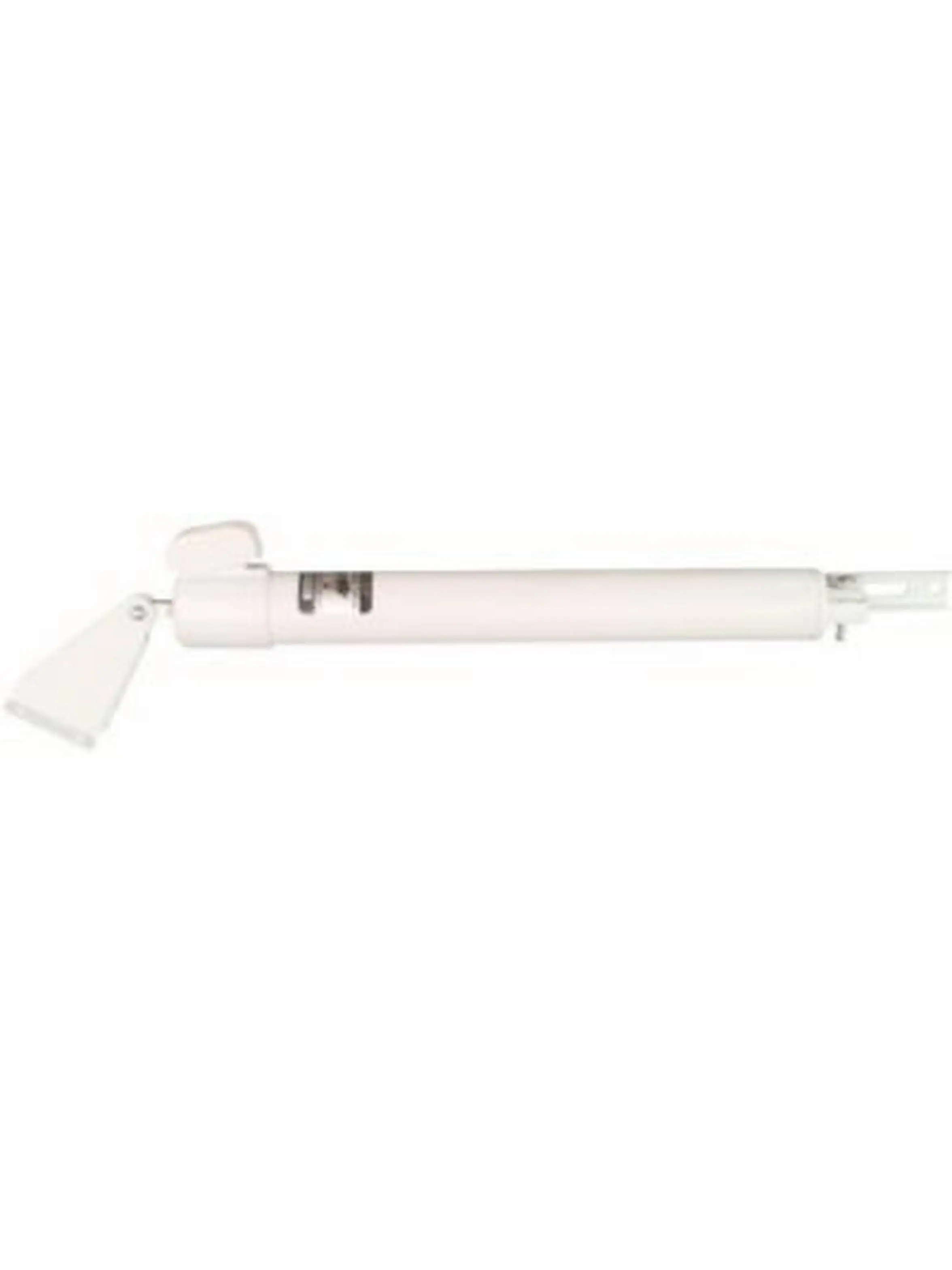 N279-794 Touch N Hold White Door Closer, Single Unit Hardware for Standard Inches-Sized Doors, Auto Close, Standard Size
