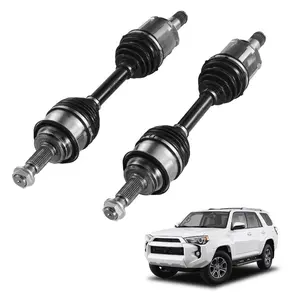 VEVOR CV Axle Shaft Assembly, 2 Pieces Front Left Right (Driver and Passenger Side), Automotive Replacement CV Joint Axles Pair Compatible with 2003-2022 Toyota 4Runner, Alloy Steel Carbon Steel