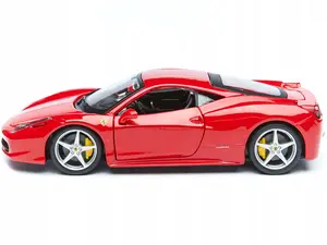 Ferrari 458 Italia Red 1/24 Diecast Model Car by Bburago