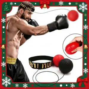 Head-Mounted Boxing Reflex Ball, Boxing Reflex Ball Set, for Speed and Agility Training, Home Boxing Entertainment, Ideal Sports Gift.