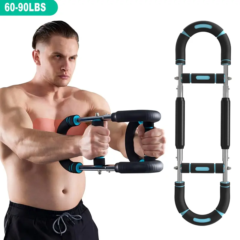 HOTWAVE Arm Trainer, Adjustable Chest Workout Equipment, Arm Trainer for Men, Chest Trainer for Men, Shoulder Muscle Training, Portable Spring Resistance Home Fitness Equipment TikTokShopBlackFriday