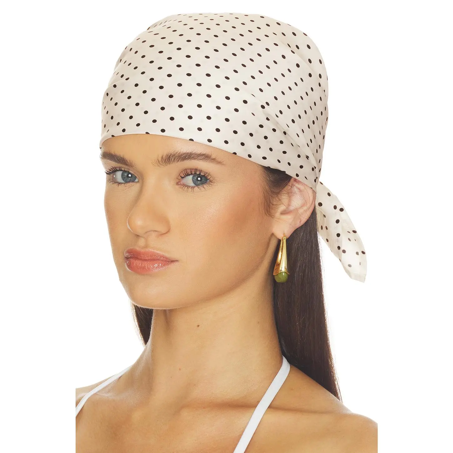 Frankies Bikinis X Paige Lorenze Just Married Head Scarf in Bride To Be