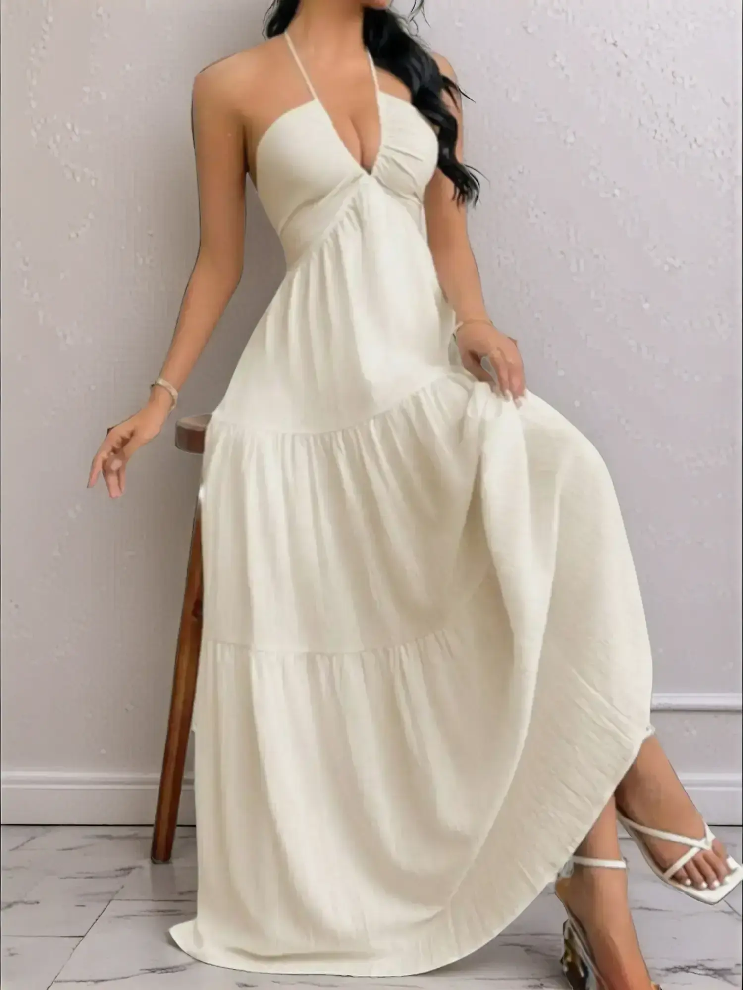 Women's Plain Dress, Summer Clothes Women, Casual Basic Loose Fit Sleeveless Dress for Beach Holiday Vacation, Ladies Summer Clothes, Women's Clothing, Womenswear, Dresses for Party, Minimalist A Line Dress - TikTok Shop Women's Plain Dress, Summer Clothes Women, Casual Basic Loose Fit Sleeveless Dress for Beach Holiday Vacation, Ladies Summer Clothes, Women's Clothing, Womenswear, Dresses for Party, Minimalist A Line Dress - TikTok Shop