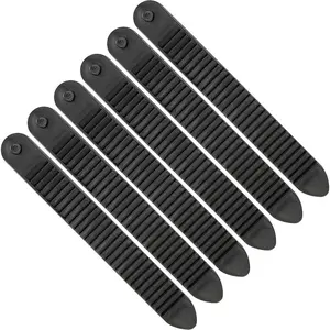6 Pcs 7.3" x 0.94" Snowboard Ladder Strap Binding, Replacement Snowboard Binding Straps, Snowboard Ankle Ladder Strap for Ski Strap-in Binding Accessories