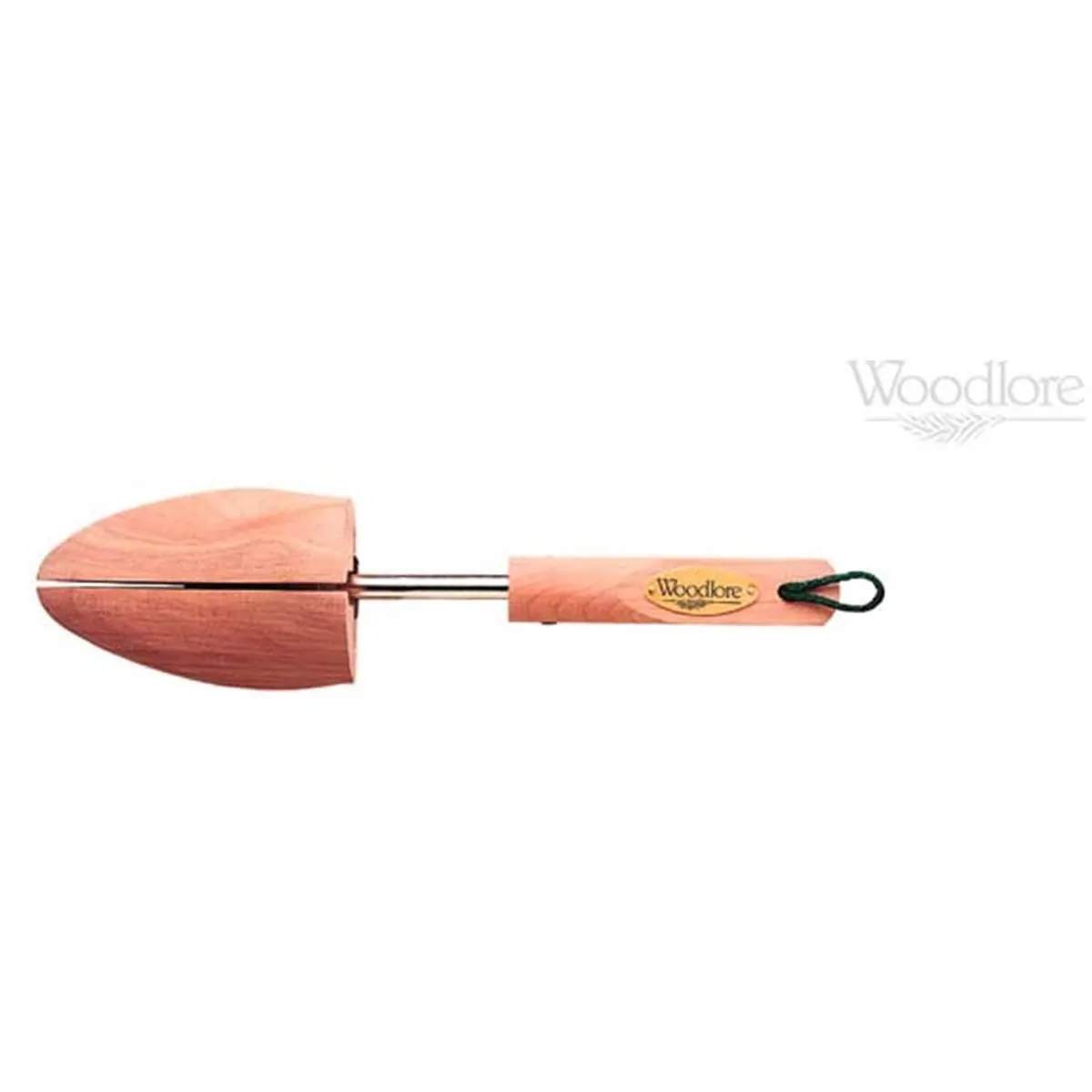 212 MAIN Men's Adjustable Woodlore 20002 Shoe Tree - Small Shoe Stretcher with Steel Hardware, Brass-Plated Split Toe and Strap Loop for Footwear Organization