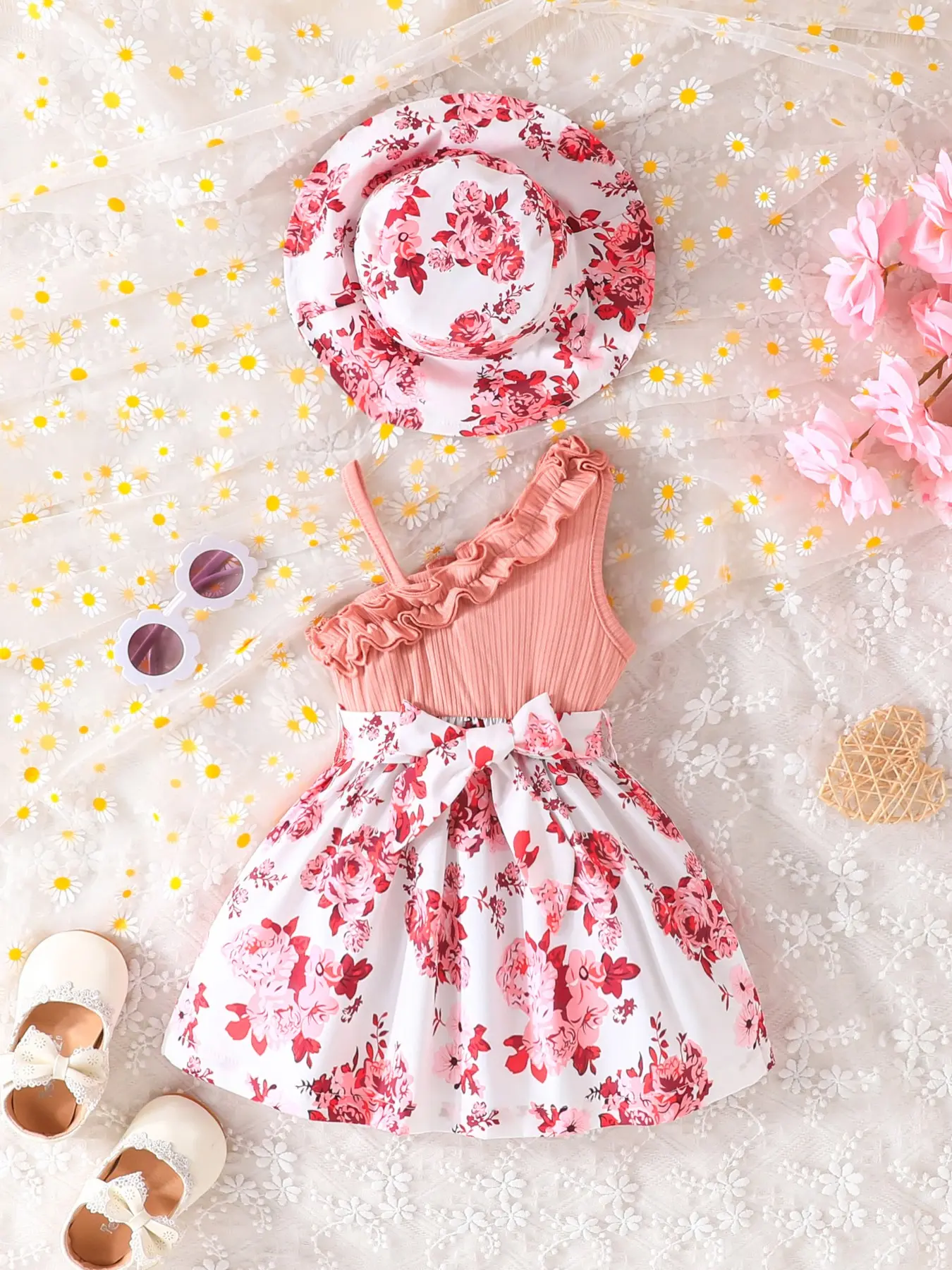 Elegant Floral Baby Girl Dress, Toddler Summer Dresses, 6-36M Infant Toddler Summer Outfit, Asymmetrical Ruffle Dress with Hat for Photoshoot - TikTok Shop Elegant Floral Baby Girl Dress, Toddler Summer Dresses, 6-36M Infant Toddler Summer Outfit, Asymmetrical Ruffle Dress with Hat for Photoshoot - TikTok Shop