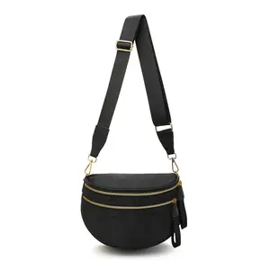 2026 Best-Selling Minimalist Waist Bag for Women – Detachable Strap & Built-in Coin Purse, Large Hip Bag Perfect for Work, Travel & Gifting (Birthday/Christmas/Mother's Day)