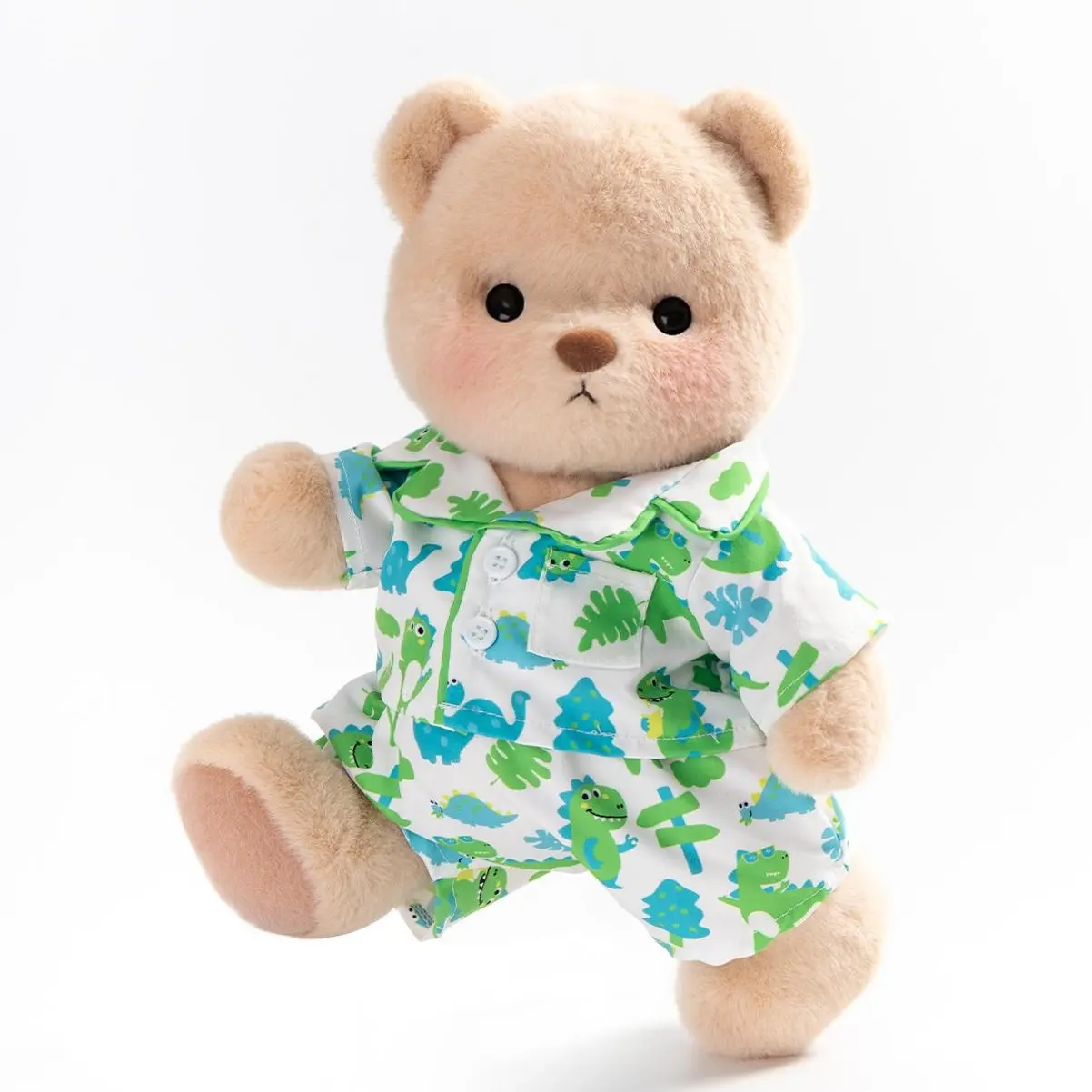 Getahug Dinosaur Pajama Bear | Handmade Jointed Teddy Bear Stuffed Animal Gift