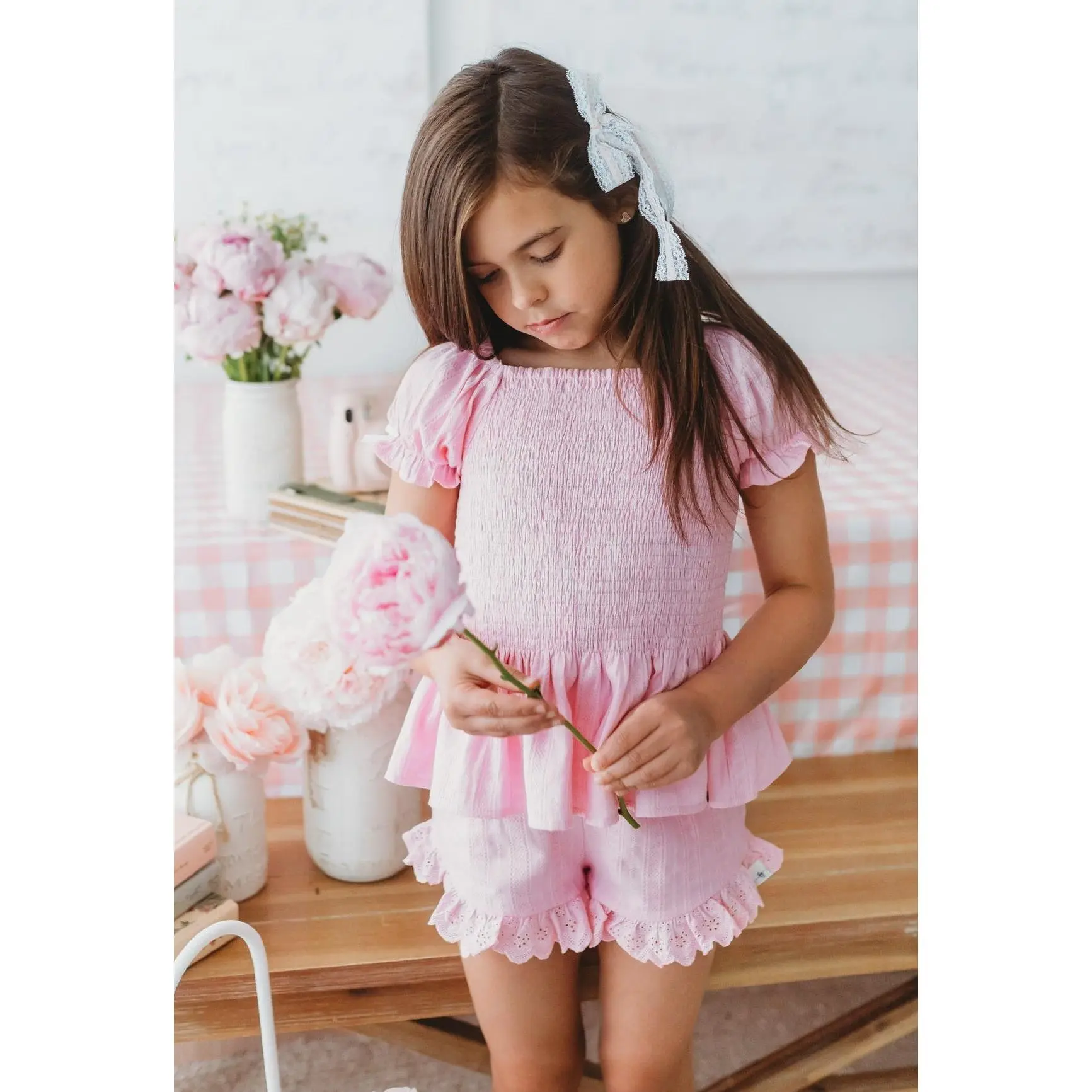 Cotton Candy Pink Short Set