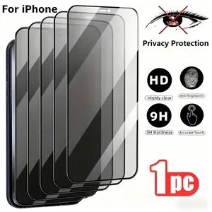 Samsung S24 Privacy Glass Screen Protector Tempered Glass, Anti-Spy, Shatterproof, Click-to-Install, Shockproof Full Coverage, 9H Scratch Resistance, Fingerprint Resistant, Bubble-Free Installation Ultra Clear HD Kit outdoorfun