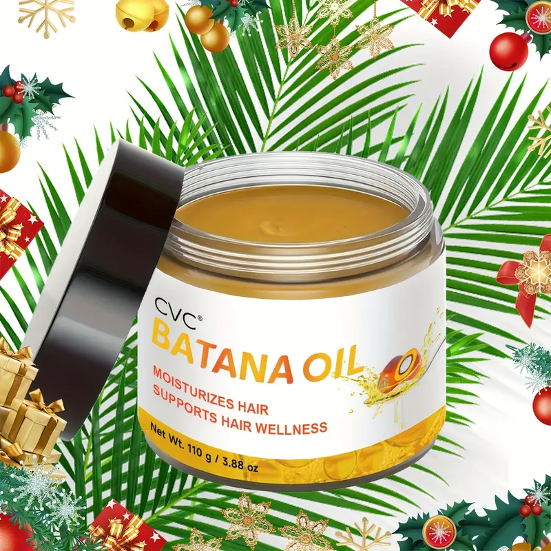 Batana Oil Hair Growth Serum & Scalp Care Moisturizer - Intensive Hydrating Natural Hair Oil, Daily Potent Formula for Adults, Follicle Stimulation, Moisture Boost, Damage Repair, Anti-Dandruff, Frizz Control, Silken Fine/Wavy/Textured Strands