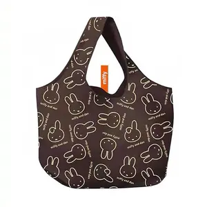 Kawaii Rabbit Shopping Tote Bag