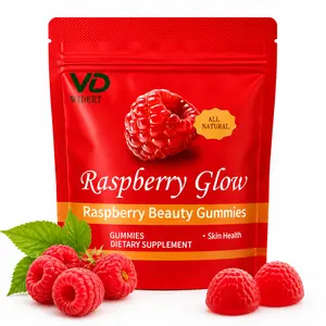 WIDERT Physician’s Choice Fiber Gummies for Digestive Health, Regularity & Skin Health - Raspberry Flavor, No Sugar Added, Vegan Daily Supplement for Adults