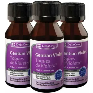 3 packs - 1% Gent Violet Skin Antiseptic (Violeta Genciana) 1 OZ