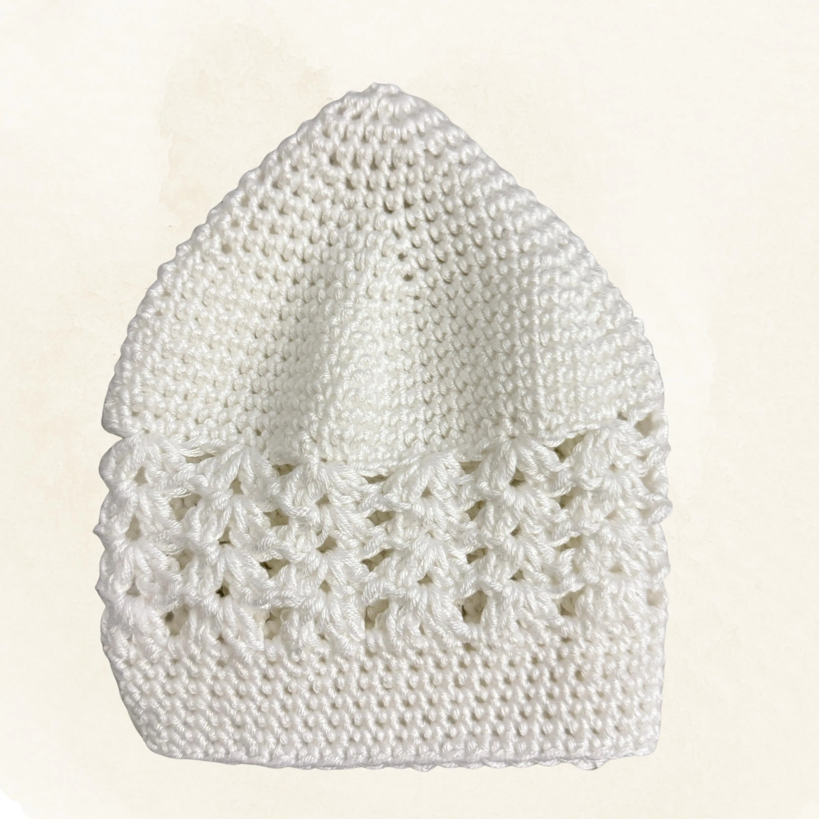 Crochet handmade stretchy kufi/topi (customizable)