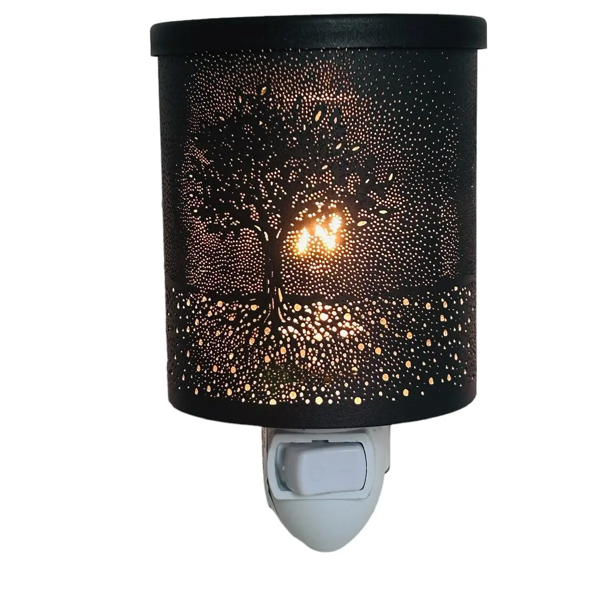 Plug-In Wax Warmer, Tree Of Life Electric Wax Burner Melter, Fragrance Warmer, Night Lamp Scented Candle Wax Warmer Oil Burner. Great Home Decor.