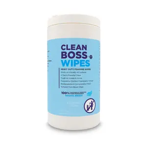 Multi-Surface Cleaning Wipes – Heavy Duty Foaming, Non-Toxic Plant-Based Formula | 70 Count