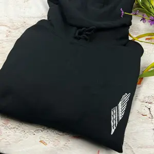 Palestine keffiyeh embroidered hoodies