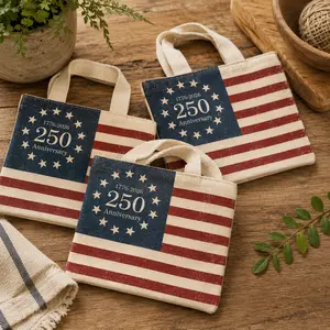 250th Anniversary of America Small Gift Tote (3 Pack)