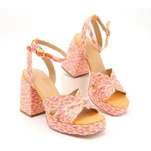 Marc Fisher LTD Raffia Platform Sandals - Janie Marc Fisher LTD Raffia Platform Sandals - Janie