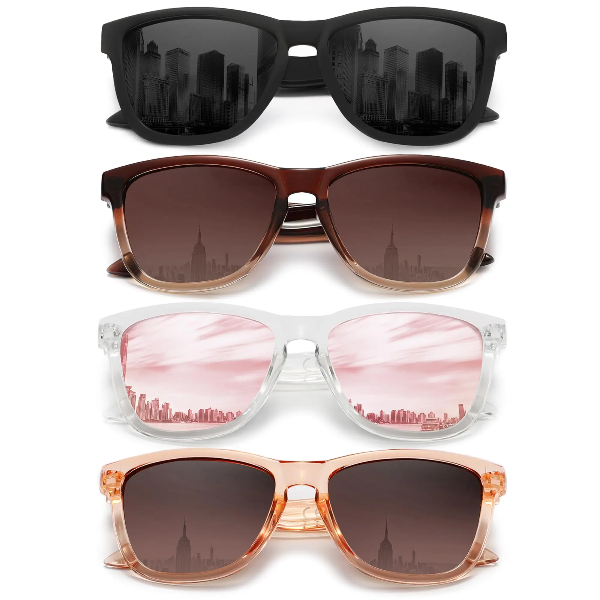 Black/Brown/Pink/Tea