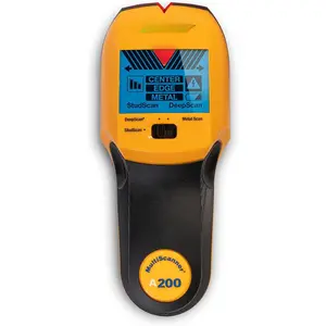 MultiScanner(TM) A200 Stud Finder Wall Scanner,   and Metal Stud Detector with WireWarning(R) Detection, DeepScan(R), LCD Display, SpotLite(R) Pointer and ACT(TM) Technology
