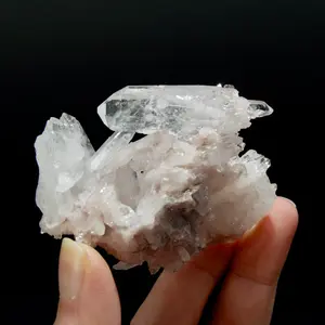 3.2in 97g RARE Large Pink Faden Quartz Crystal Cluster, Collectors Specimen, Colombia