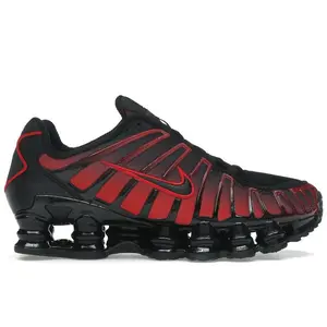 Nike Men's Shox TL Black University Red Gradient, from StockX