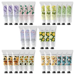 30 Pack Mini Hand Cream Lotion Bulk Set 10 Natural Scents Portable Travel Size Hand Lotion Bridesmaid Gifts Mother's Day Bachelorette Party Favors