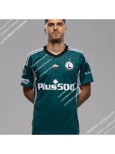 New 2026 Latest Polish Super Football Team Men's Jersey Poland Legia Warszawa Quick Drying Soccer Boys Training Fans T-shirt