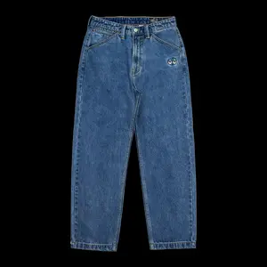 Krooked Skateboards Eyes Denim Stone Wash Twill Pants