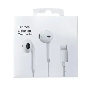 Wired earphones Mobile Wired Earphones Original Headphones for iPhone Type C Wired Earbuds in-Ear Earphones Lightning Connector Compatible with iPhone 16 15 14 13 12 11 Pro Max