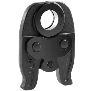 3/4 Inch MegaPress Jaw for Compact Series Press Tools, 52 HRC Hardened Steel Pressing Jaw, Compatible with 24 kN Press Tools for Carbon Steel Pipe Connections, Fittings and Industrial Plumbing Applications