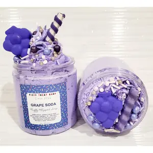 Grape Soda | Fluffy Whipped Soap | Sugar Scrub