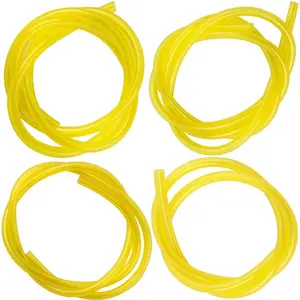 4 Sizes  Line  Hose Tube I.D x O.D 1/8" x 3/16" 3/32" x 3/16" 1/8" x 1/4" 0.08" x 0.14" for Lawn Mower  String Trimmer Blower Small Engine Model  (4  Long Each)