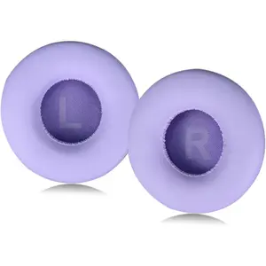 Earpads Replacement for JBL JR300, JR300BT, T450BT, T500BT,Tune 500BT, Tune 510BT, Tune 600BTNC Headphones, Ear Pads Cushions with Noise Isolation Memory Foam,Soft Protein Leather(Purple) Durable Headset