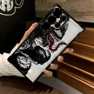 Venom1 Phone Case Compatible with Samsung Galaxy S25 S24 S23 S22 S21 FE Ultra Plus 4G 5G Shockproof Transparent Soft