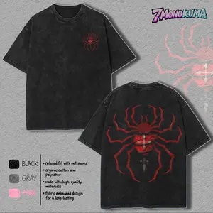 Hunter x Hunter - Phantom Troupe Logo Graphic Tshirt Crewneck Sweatshirt Hoodie Tanktop Streetwear 100% Cotton Oversized Bungie Cyber Hunter Sci-Fi Fan Gift