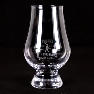 10th Mountain Whiskey Glencairn Glass