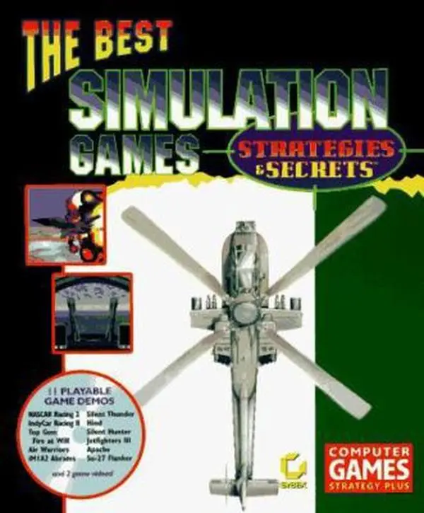 USED Book - The Best Simulation Games: Strategies & Secrets by Computer Games Strategy Plus (Paperback) - english