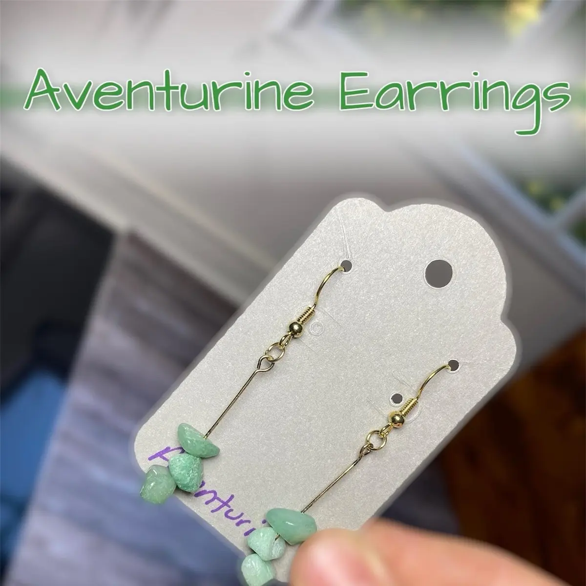 Aventurine Earrings
